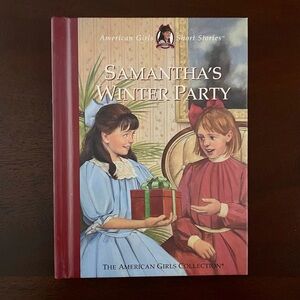 American Girl Short Stories Samantha’s Winter Party Hardcover Book